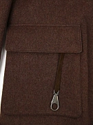 Мужская утеплённая куртка ROADSTER JACKET Loro Piana  из кашемира — карман на молнии