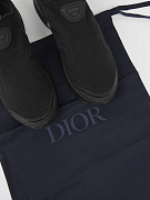 Мужские кроссовки Dior B30 Countdown черные текстильные — фирменный пыльник Dior