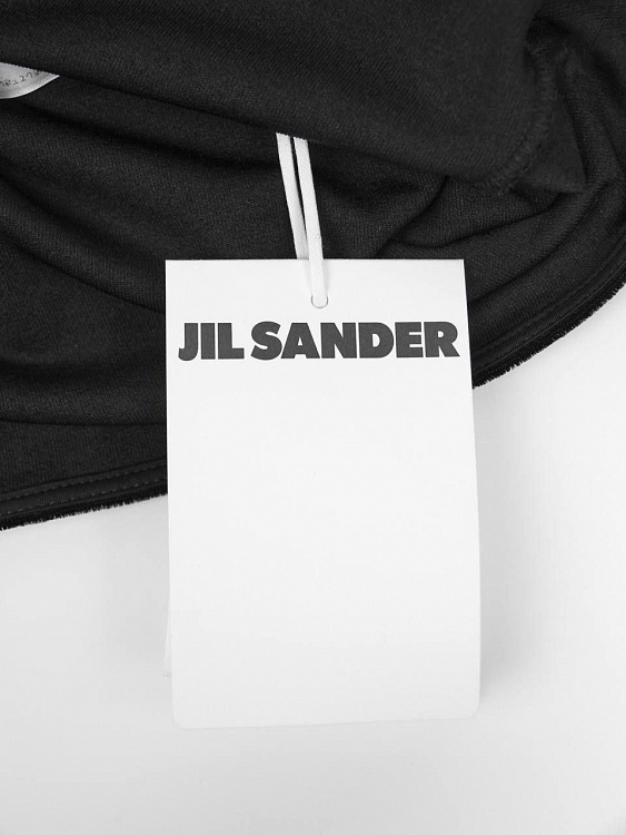 Женская бархатная рубашка Jil Sander черная Jil Sander фото 6
