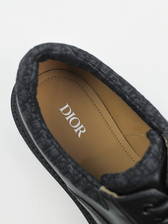Мужские ботинки дерби Dior Explorer III черные, кожа Dior фото 6