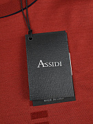 Мужская футболка Assidi бордовая, хлопок Assidi фото 4
