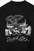 Мужской свитшот Domrebel черный, хлопок Domrebel фото 3