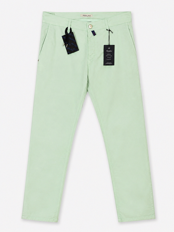 Мужские брюки чинос Portofino Jeans мятные Portofino Jeans