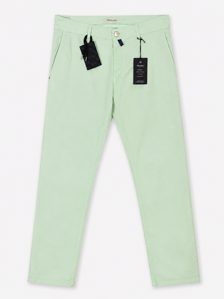 Мужские брюки чинос Portofino Jeans мятные